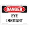 Signmission OSHA Danger Sign, Eye Irritant, 10in X 7in Rigid Plastic, 10" W, 7" H, Landscape OS-DS-P-710-L-1728 - alternate 1